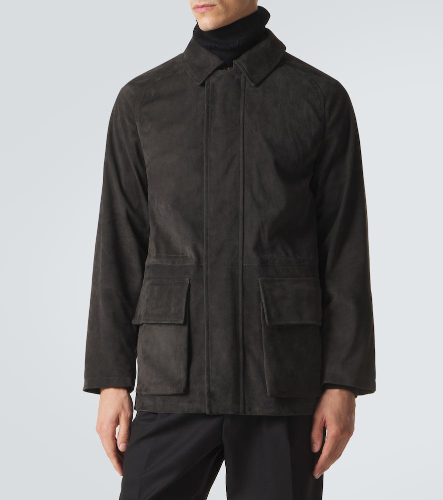  Saman Amel Saman Amel City Suede Jacket 
