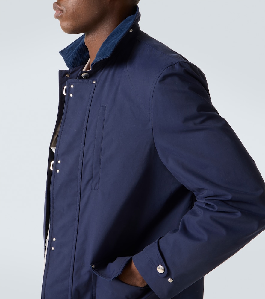 Brunello Cucinelli Brunello Cucinelli Regenjacke Aus Gabardine 