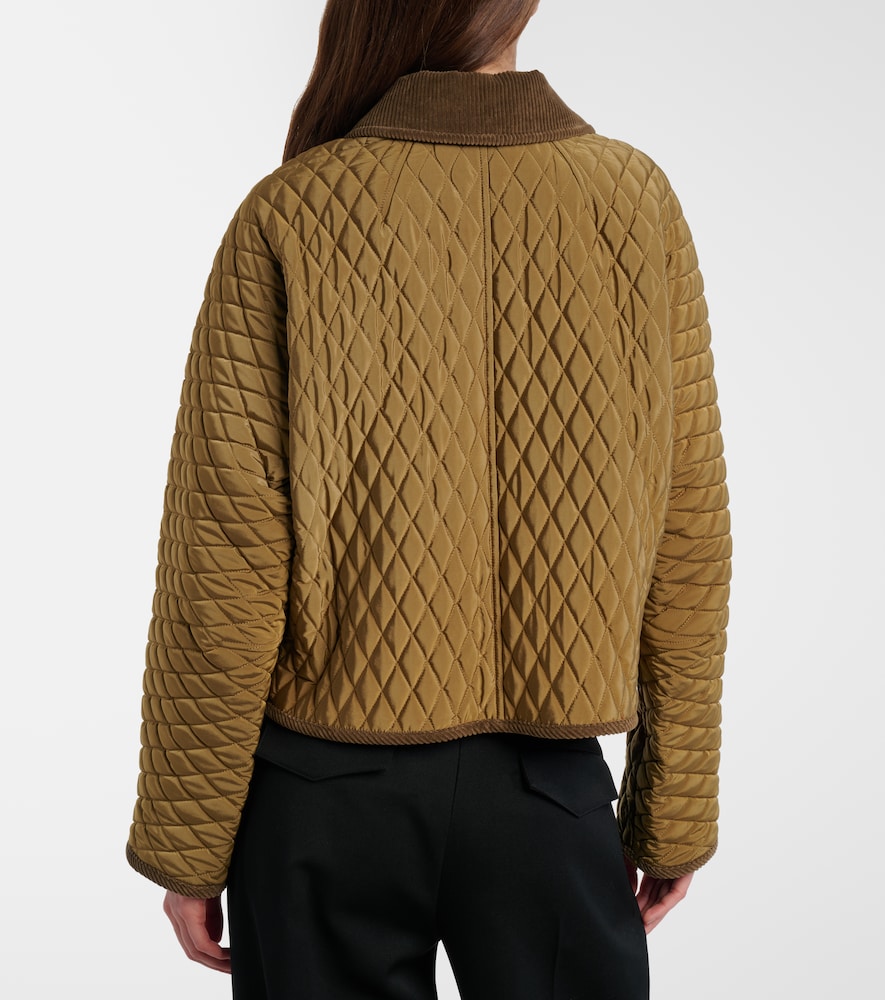  Burberry Burberry Floriston Quilted Jacket 