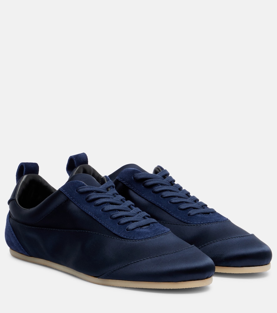 Jil Sander Baskets Etage en satin 440 €