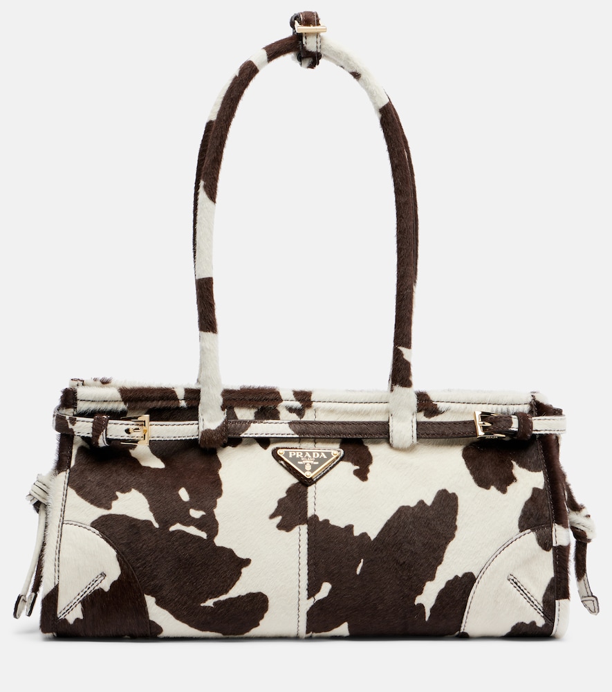 Prada Bonnie Medium calf hair shoulder bag