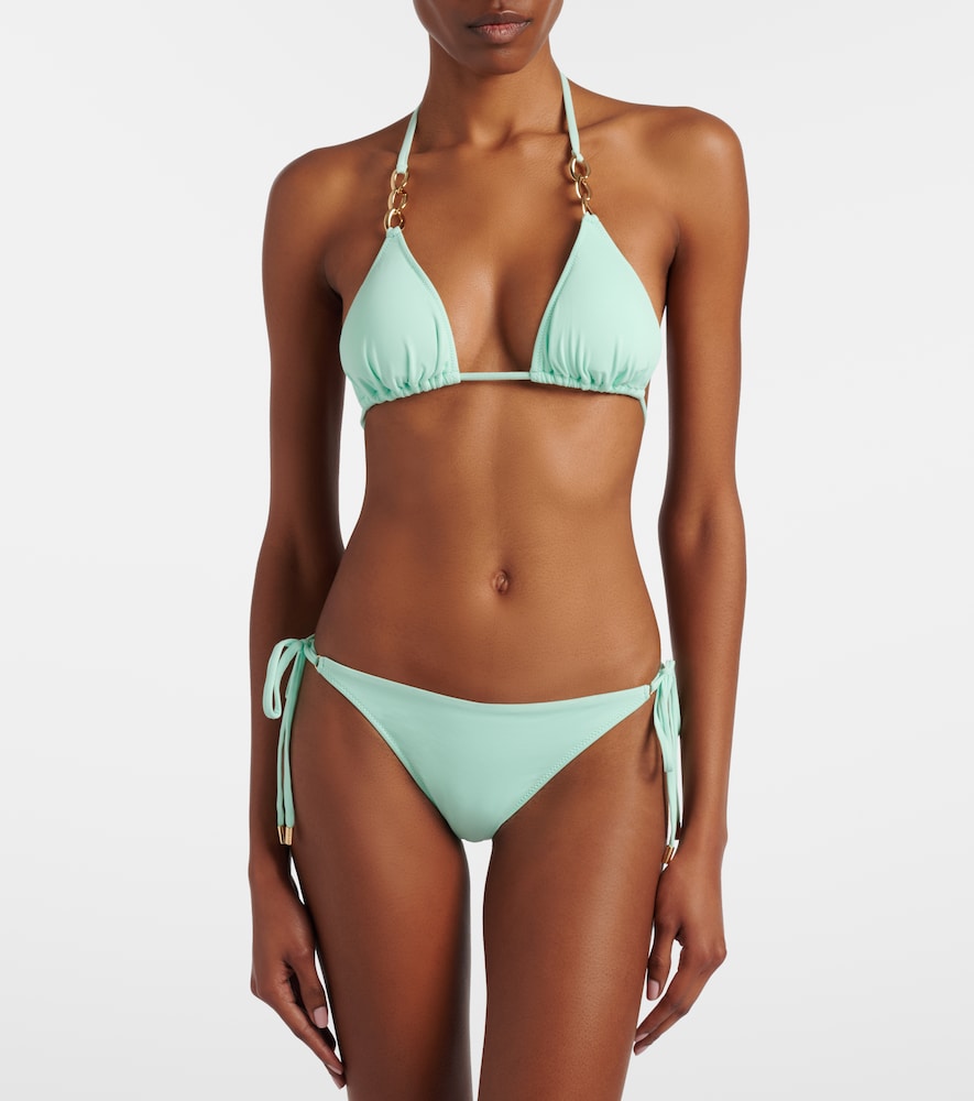 Melissa Odabash Chain-detail bikini top