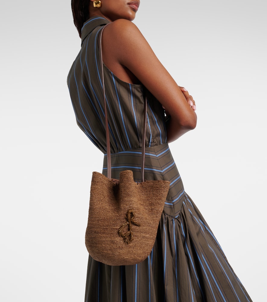 Ruslan Baginskiy HatBag raffia crossbody bag