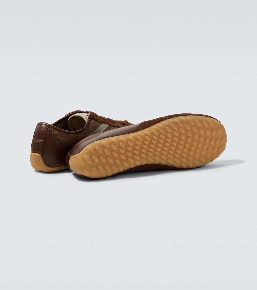  Mcqueen Mcqueen Suede-trimmed Sneakers 