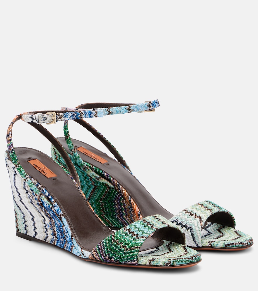 Missoni Julia Zigzag lamé wedges | Thumbnail 7 Missoni Julia Zigzag lamé wedges | Thumbnail 7