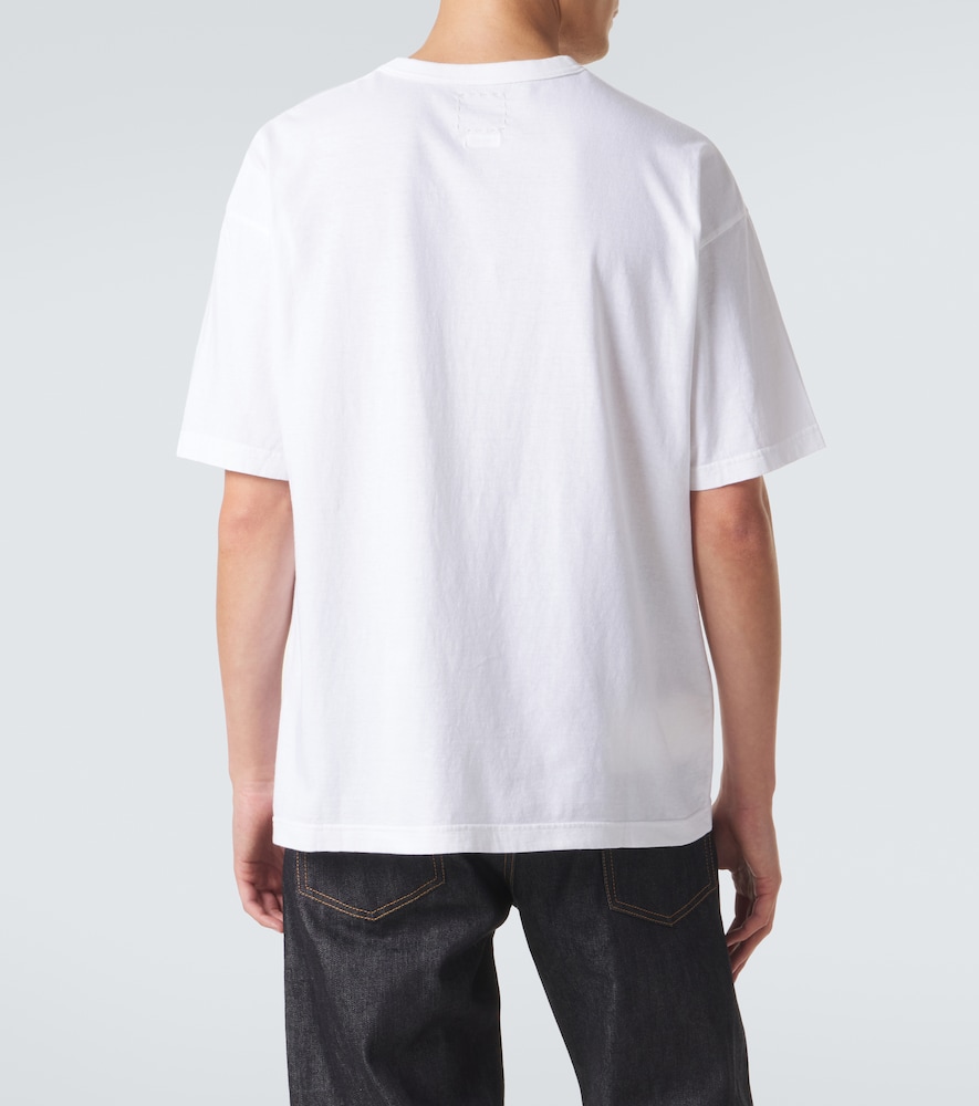Jumbo Printed Cotton Jersey T-Shirt