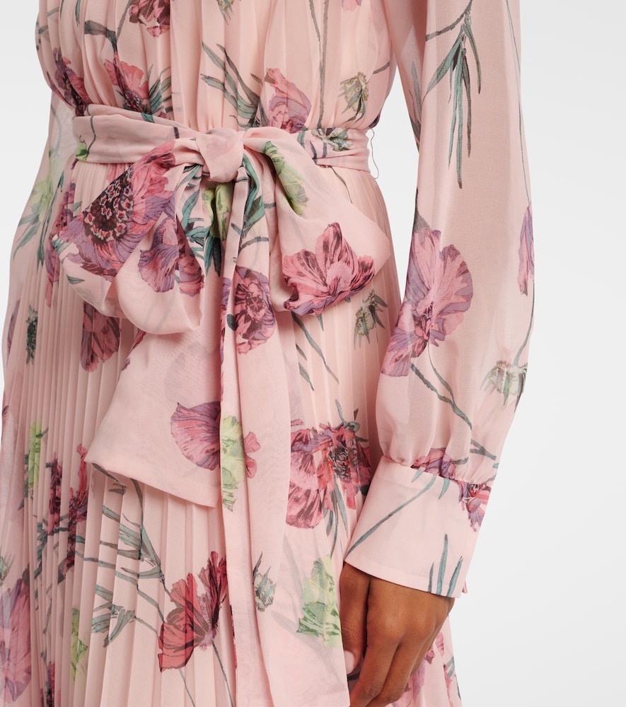  Erdem Erdem Bedruckte Robe Aus Voile 