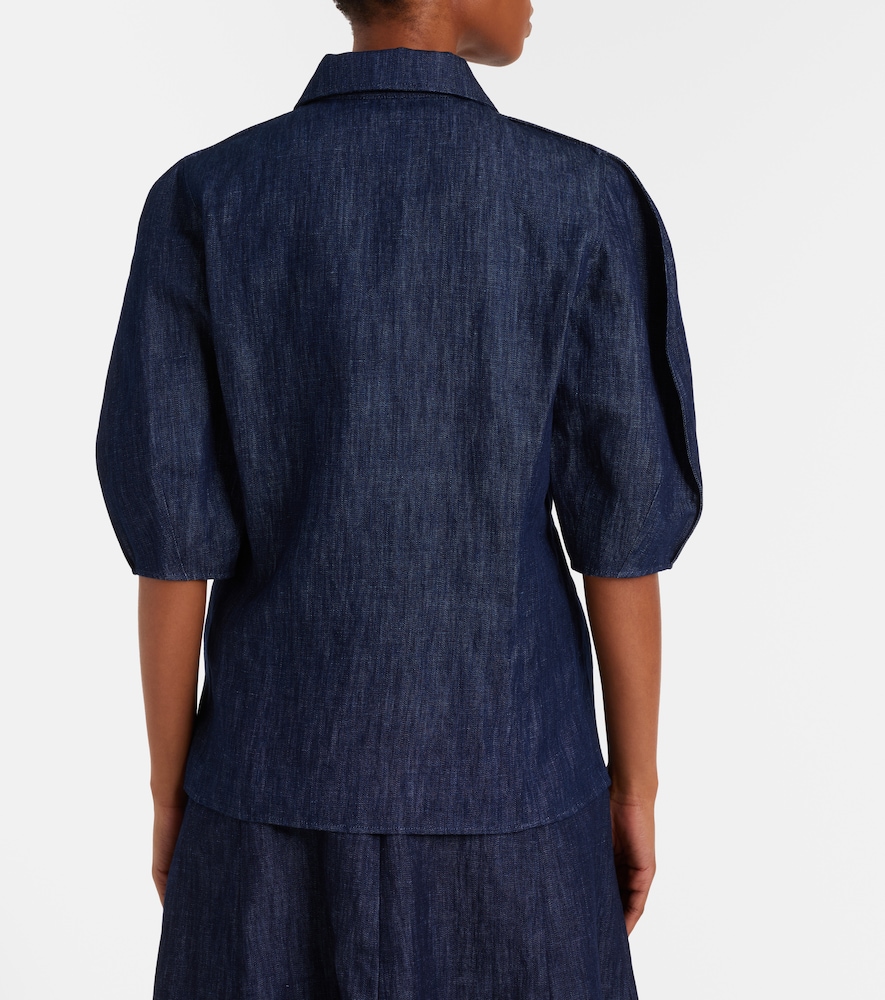  Gabriela Hearst Gabriela Hearst Hemd Sansi Aus Denim 