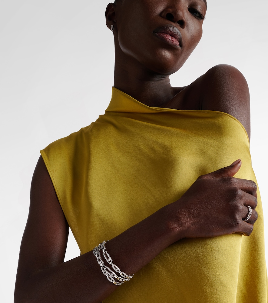  Messika Messika Armband Move Link Aus 18kt Weißgold Mit Diamanten 