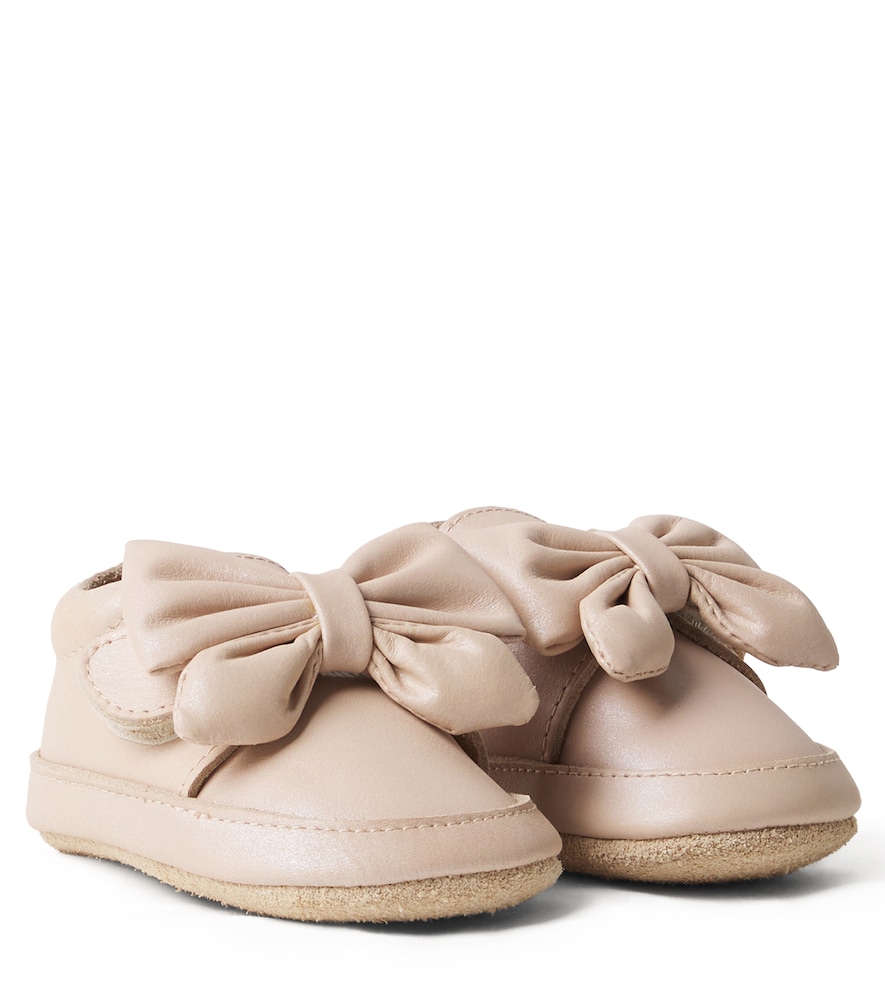 Donsje Unisex Kids Pink Baby Mileau Metallic Leather Booties UK Size 5 - Mytheresa