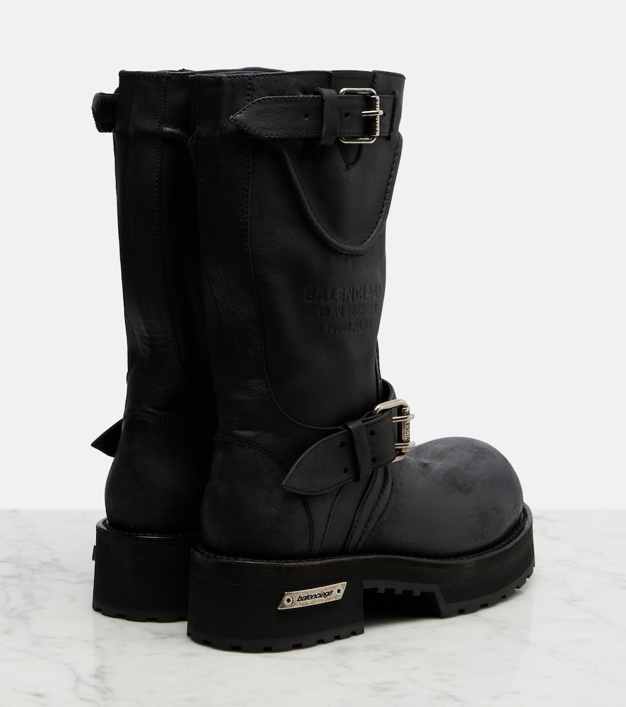  Balenciaga Balenciaga Schnürstiefel Venom Aus Leder 