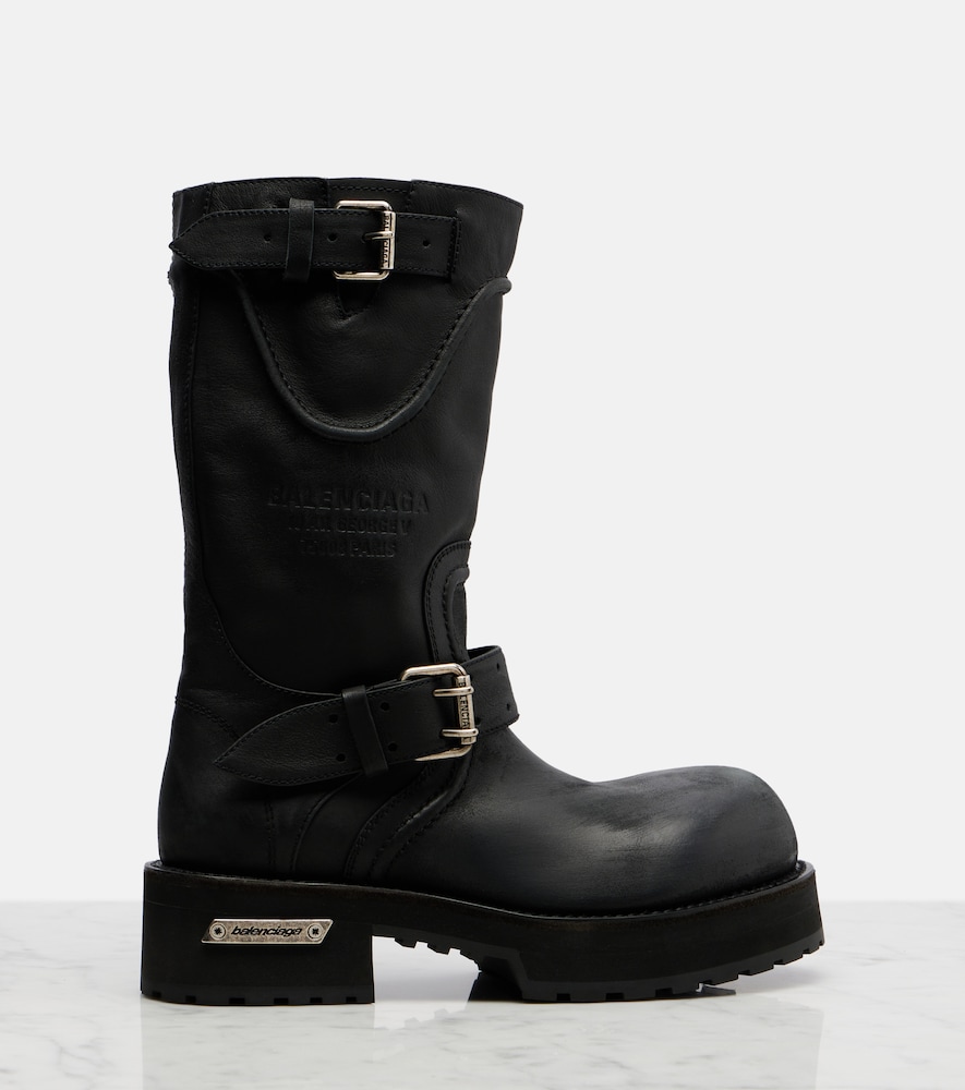  Balenciaga Balenciaga Schnürstiefel Venom Aus Leder 