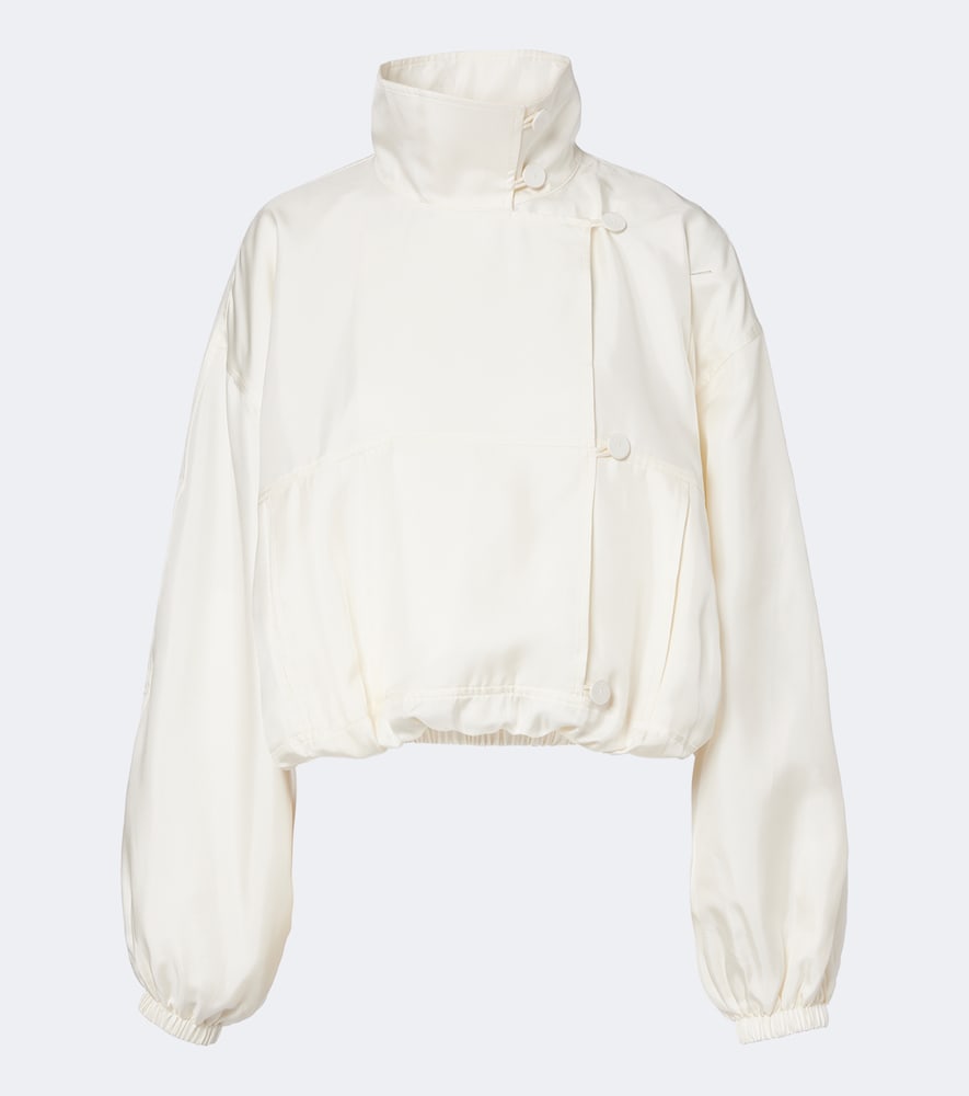 Róhe Giacca blouson in seta