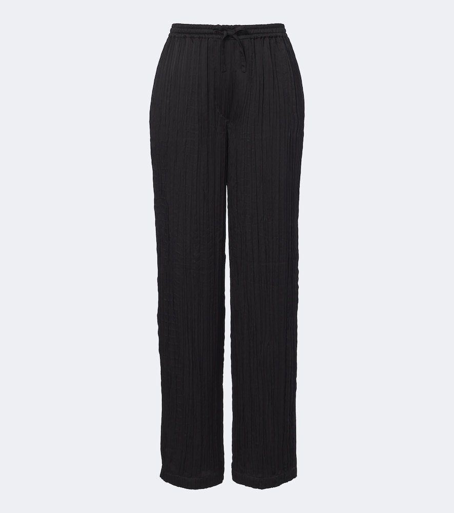 Weite Hose Kriza aus Seide