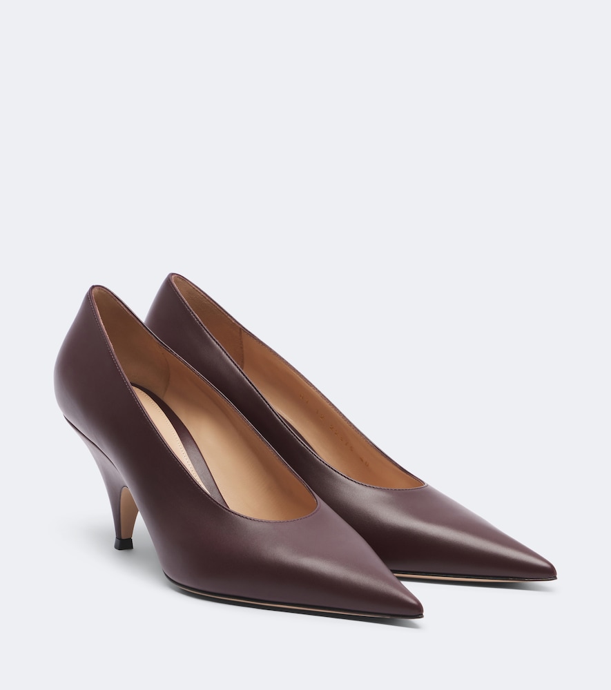 Pumps aus Leder