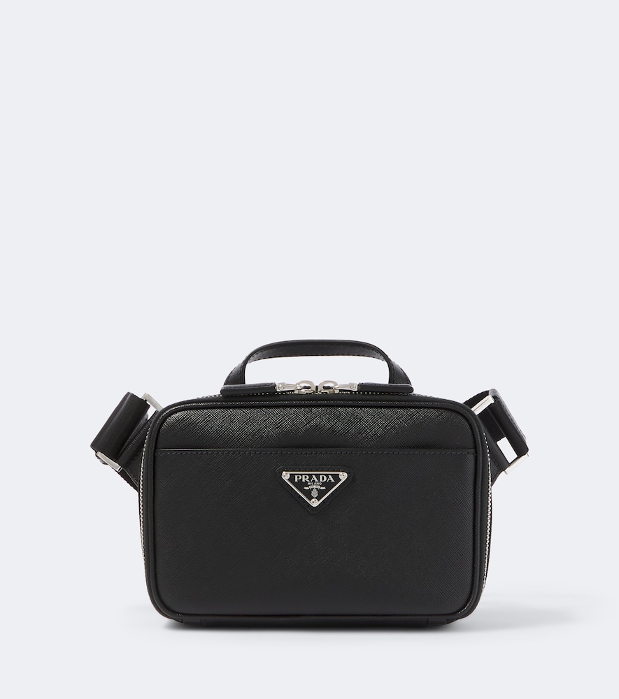 Borsa a spalla in pelle Saffiano