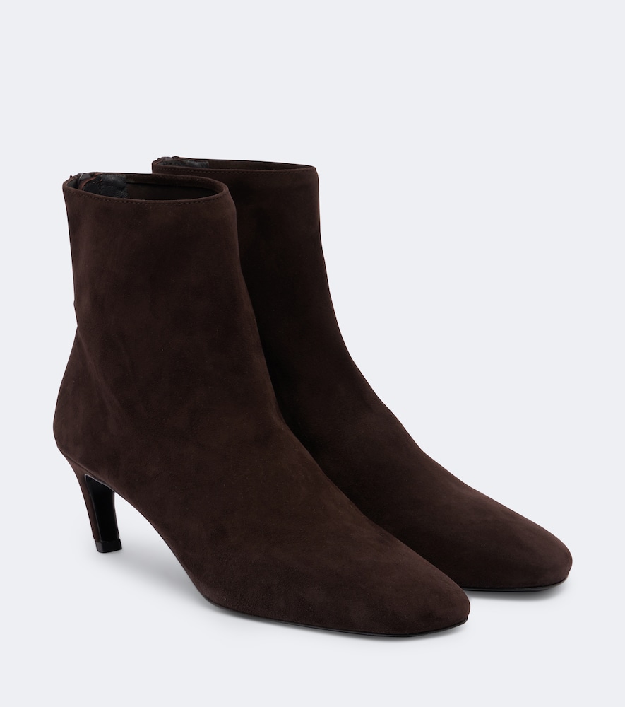 Ankle Boots aus Veloursleder