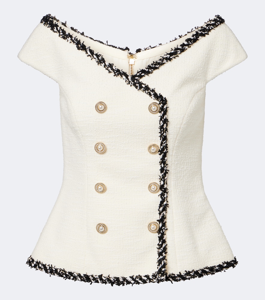 Jacquie Tweed Top