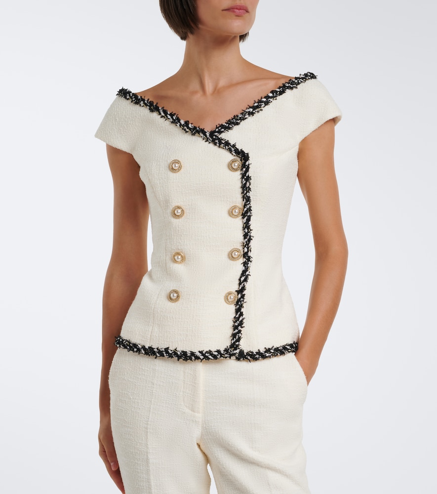 Jacquie Tweed Top