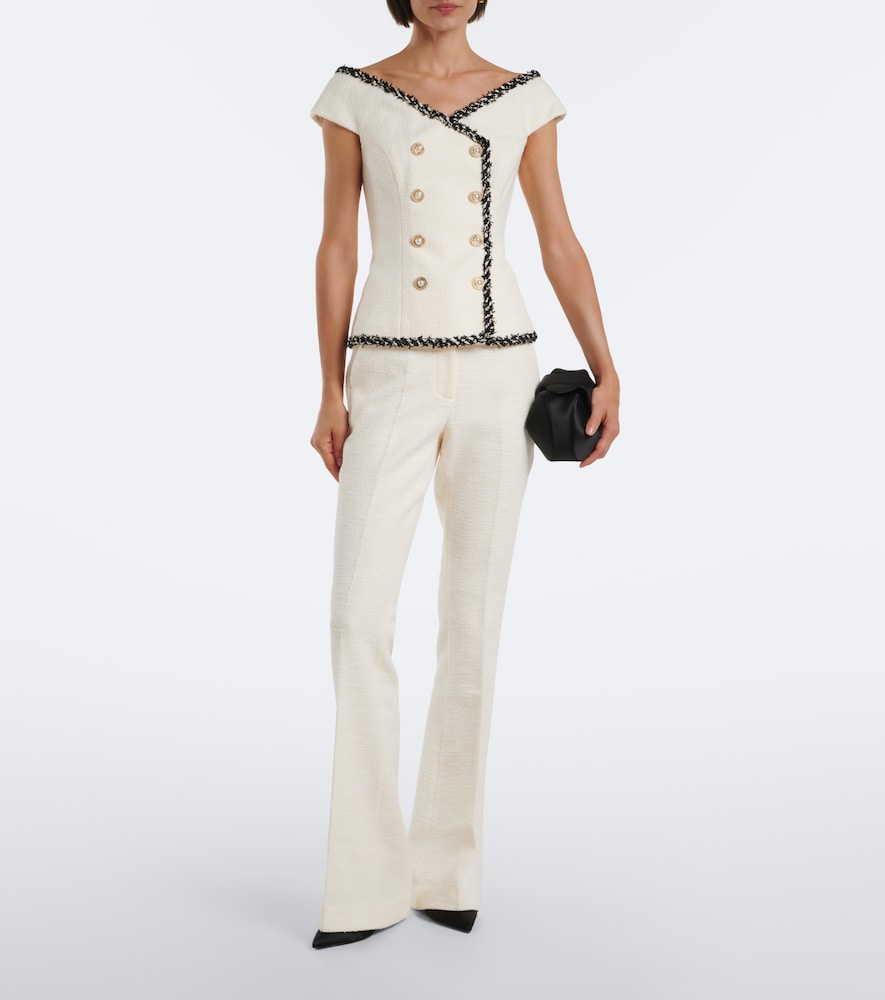 Jacquie Tweed Top