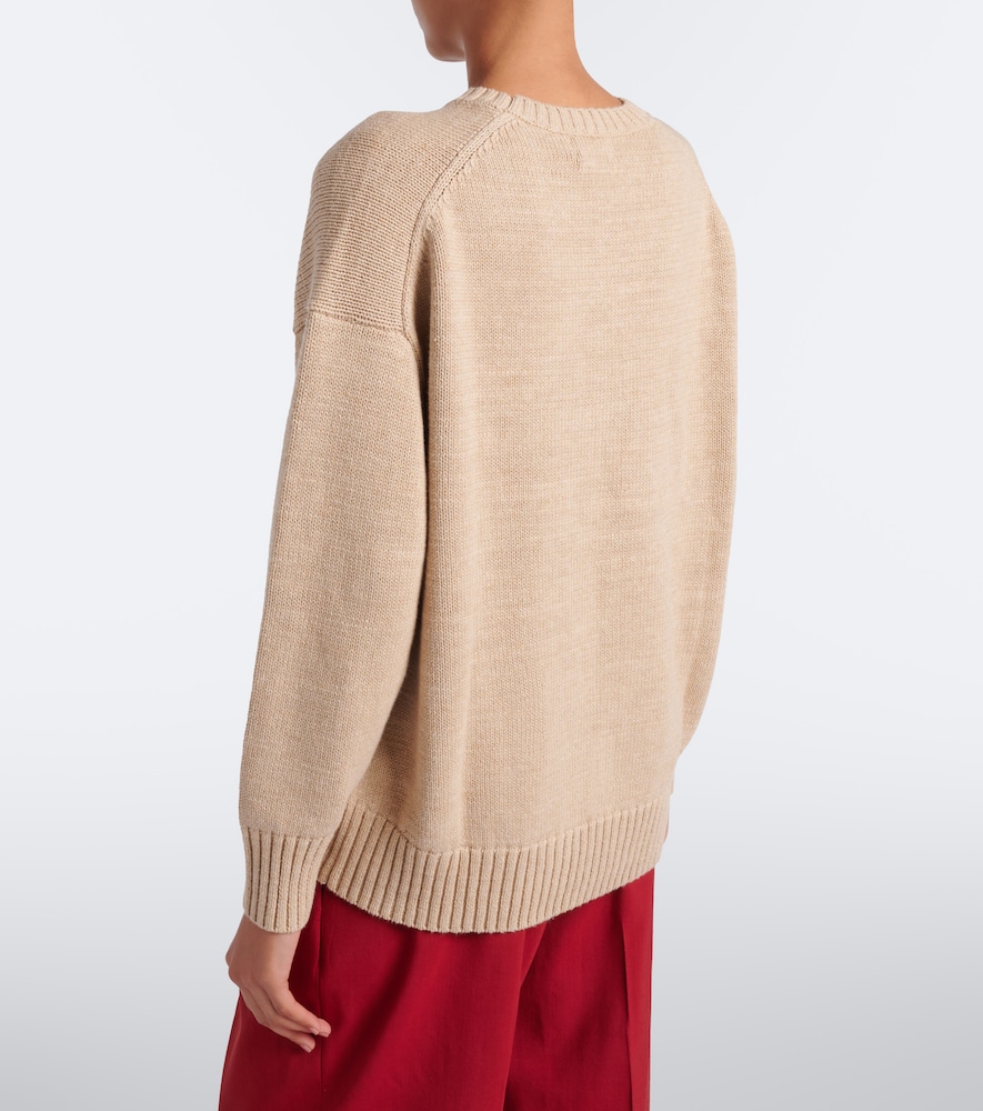 Polo Ralph Lauren Polo Bear Cotton, Wool, And Cashmere Sweater