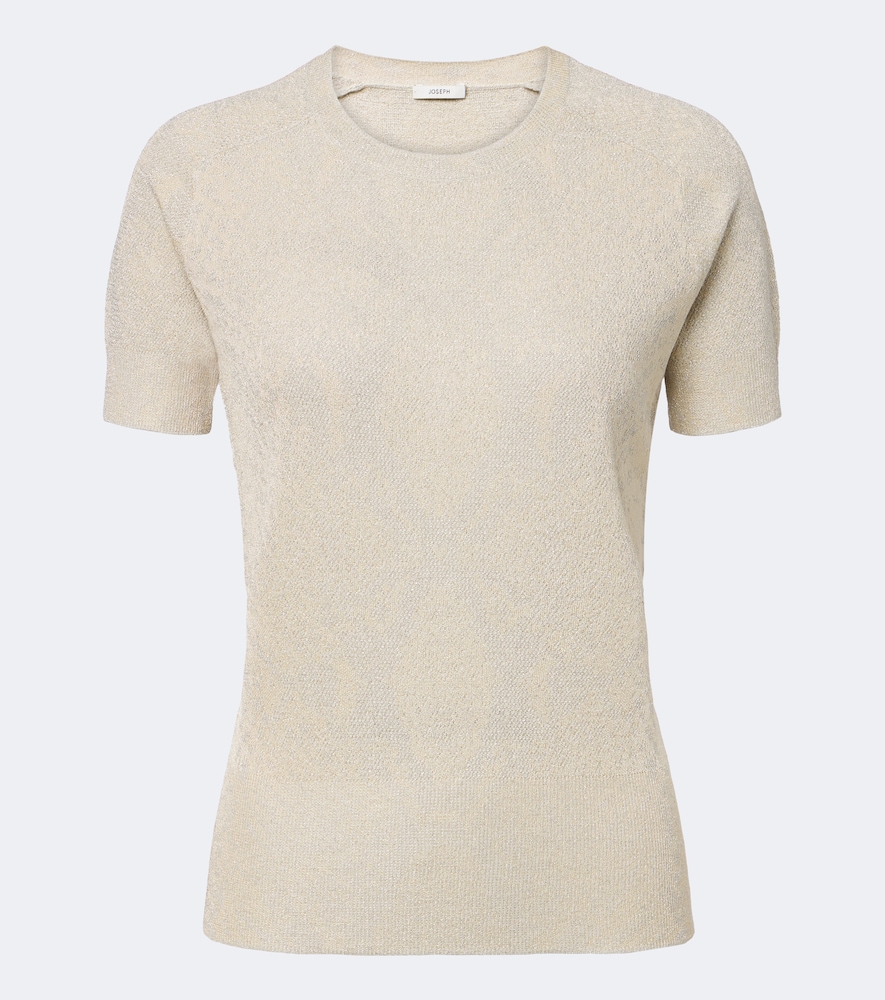 Top Char aus Jacquard mit Lurex®