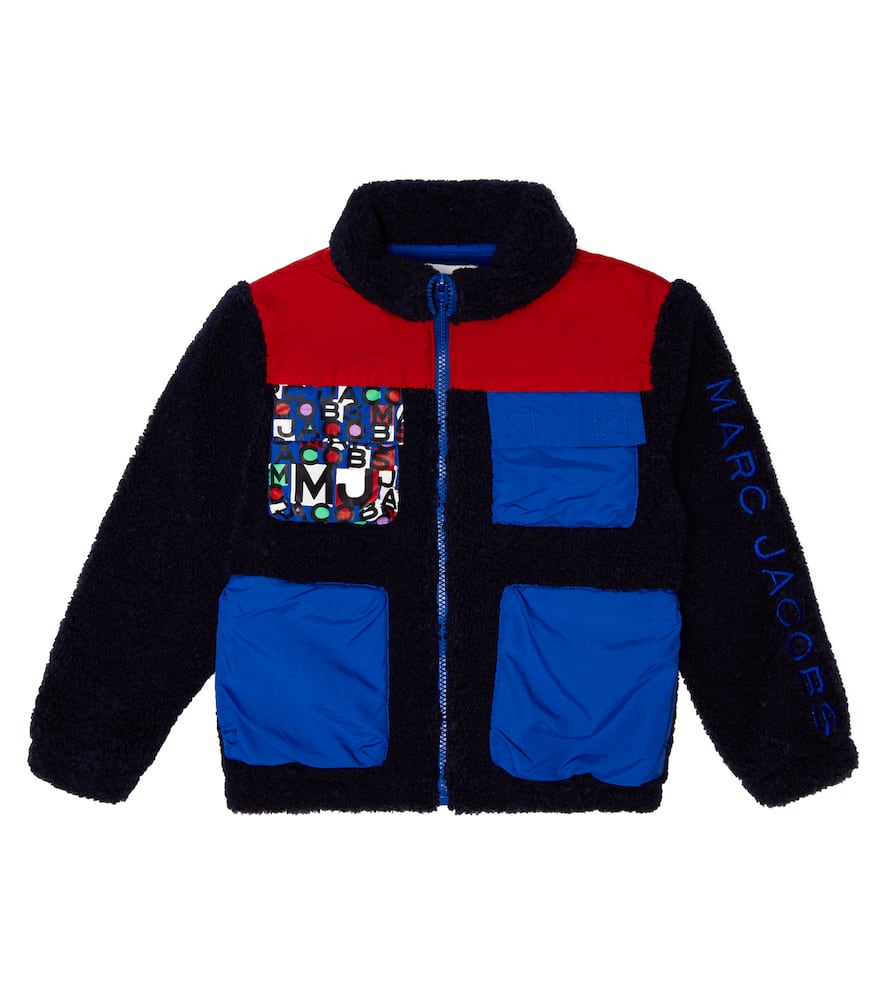 marc jacobs kids veste en shearling synthétique