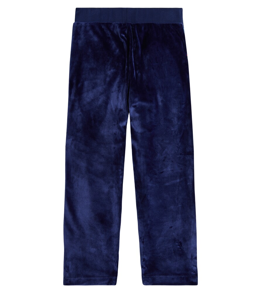  Versace Kids Versace Kids Verzierte Jogginghose Barocco Aus Samt 