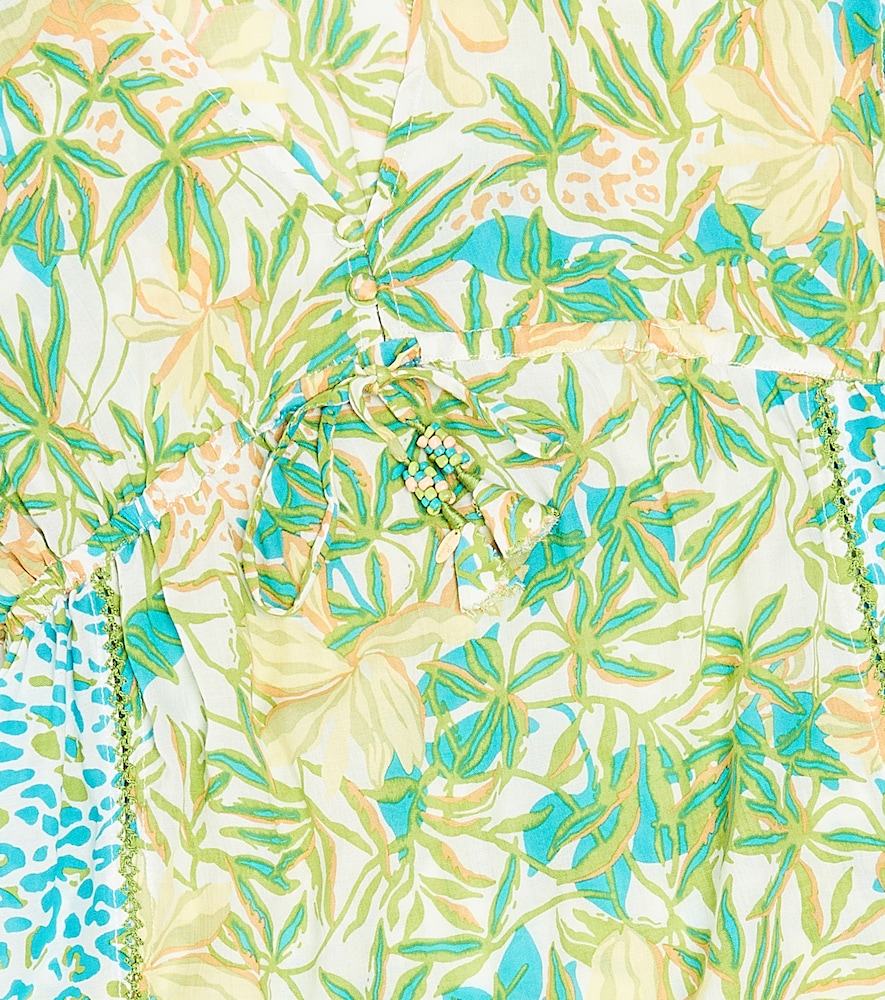  Poupette St Barth Kids Poupette St Barth Kids Amaya Floral Kaftan 