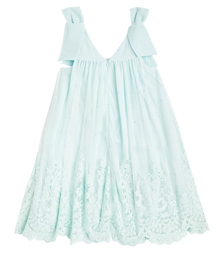  Patachou Patachou Embroidered Tulle Dress 