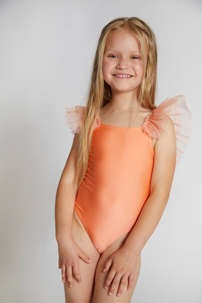 Suncracy Cagliari Wings Swimsuit In Orange