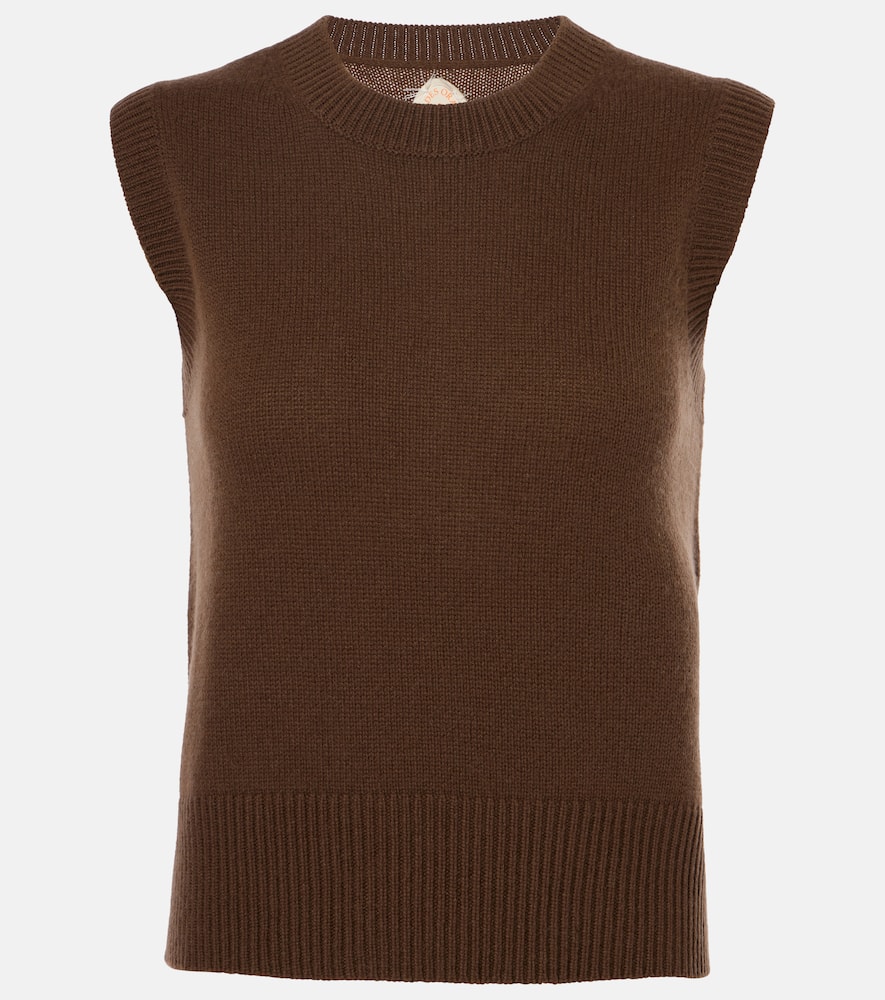 Cashmere sweater vest
