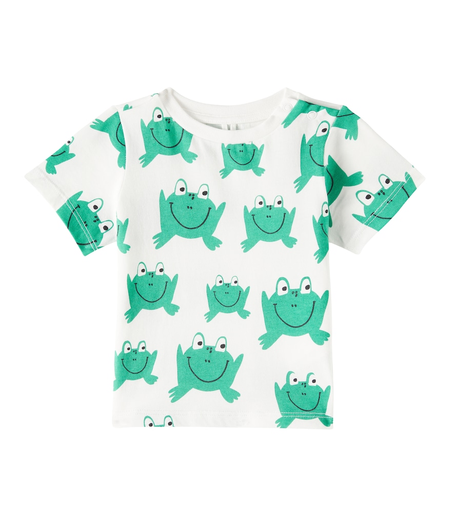 Stella McCartney Kids Baby printed cotton jersey T-shirt　ステラ マッカートニー キッズ ベビー プリント コットンジャージー T シャツ Stella