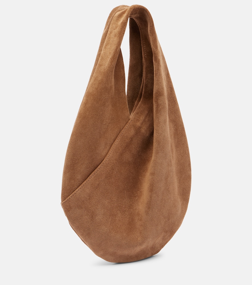 Aesther Ekme Ora Mini Suede Shoulder Bag In Sand