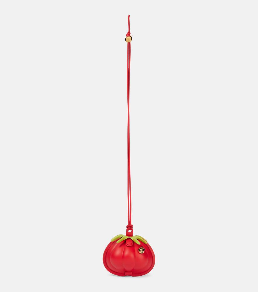 Loewe Paula's Ibiza Tomato pouch with strap