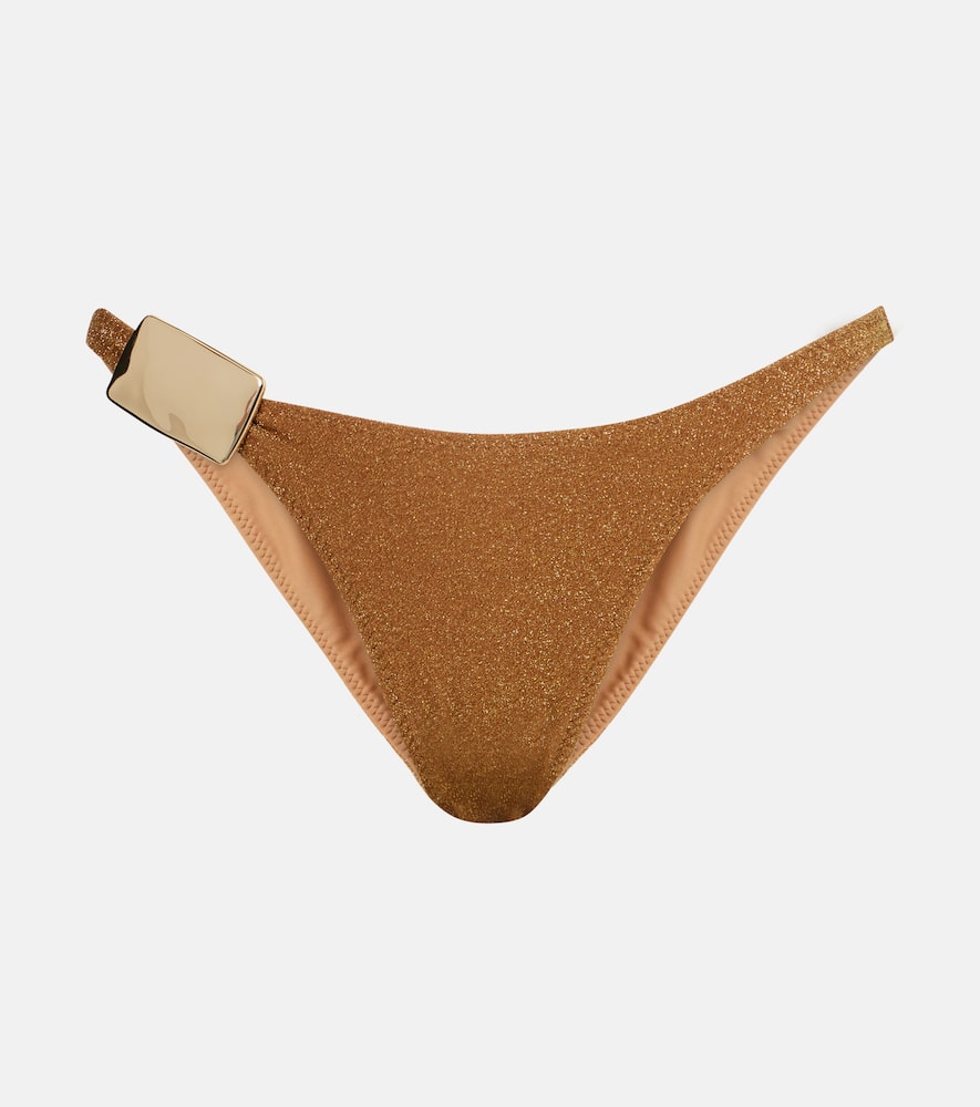 Same Hammer 90s Bikini Bottoms In Brown