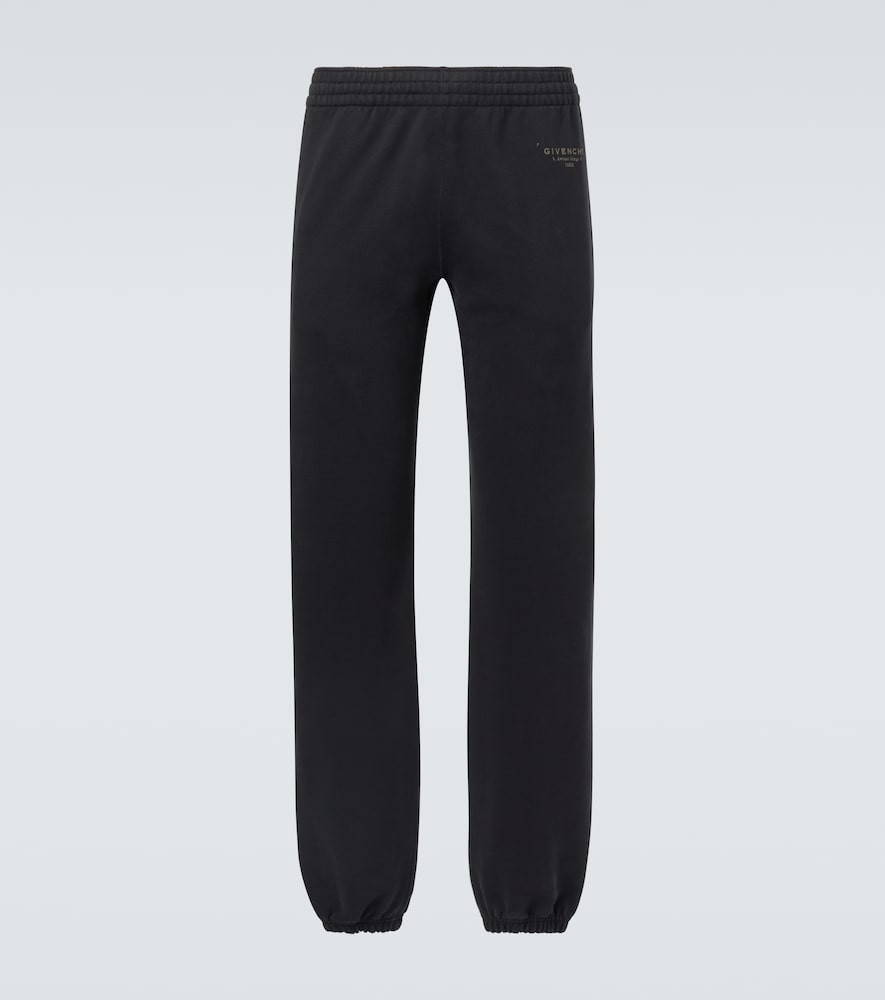 Givenchy Stamp cotton fleece sweatpants