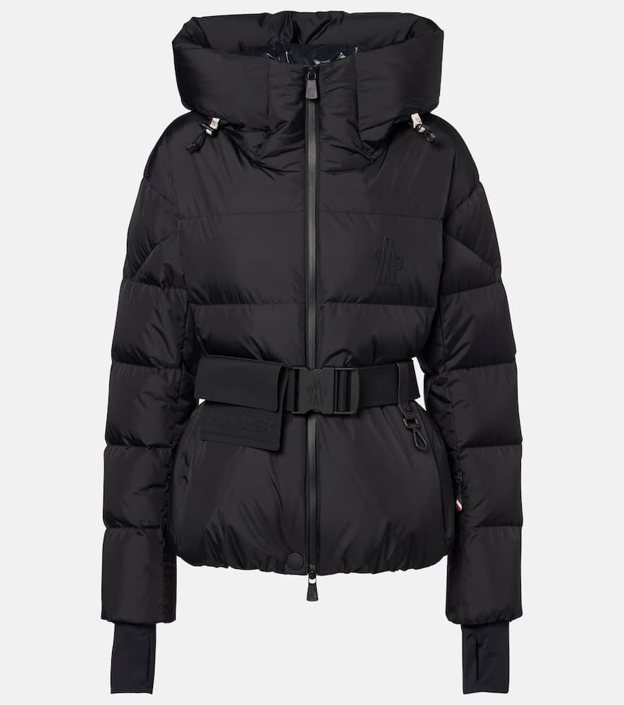 Moncler Bouquetin Down Ski Jacket In Black