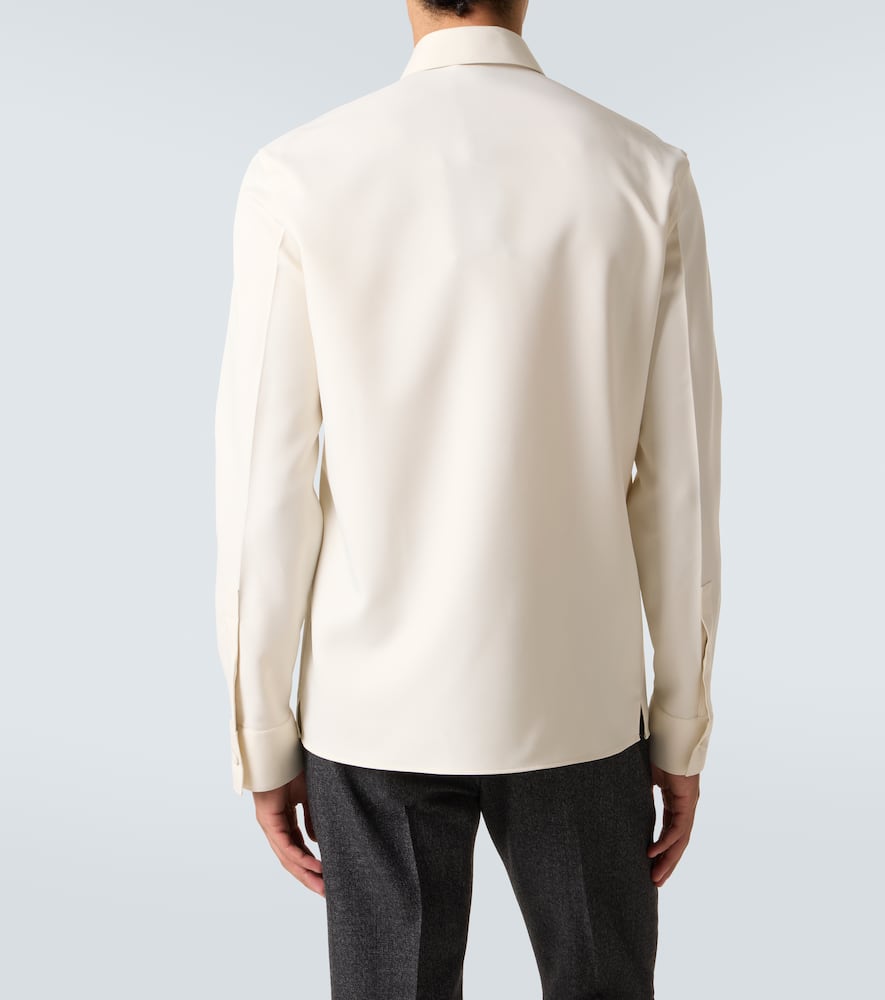 Gucci Hemd Horsebit In White