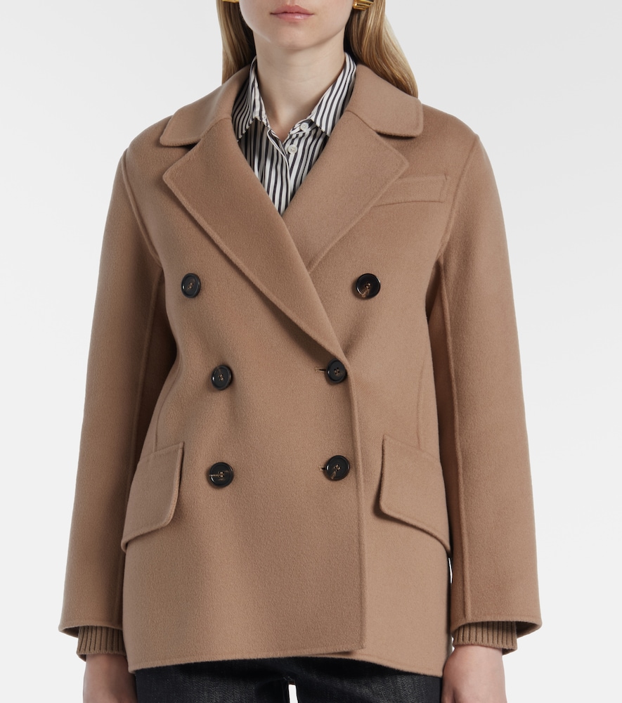  's Max Mara 's Max Mara Cabanjacke Lukas Aus Schurwolle 