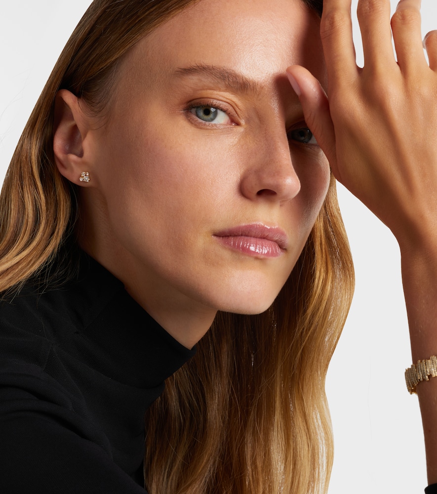  Suzanne Kalan Suzanne Kalan Ohrringe Aus 18kt Gelbgold Mit Diamanten 