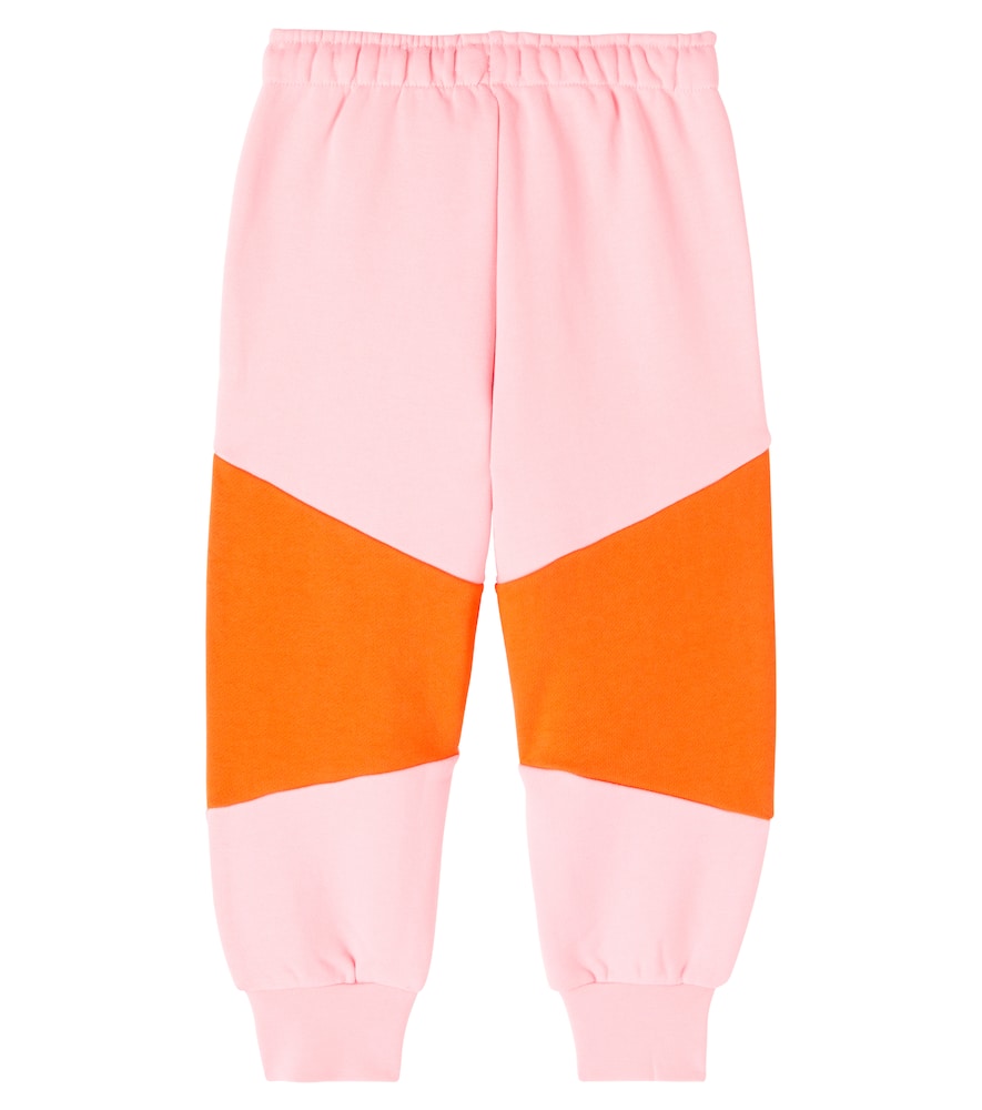 Tinycottons Colorblocked Cotton Jersey Sweatpants In Multi