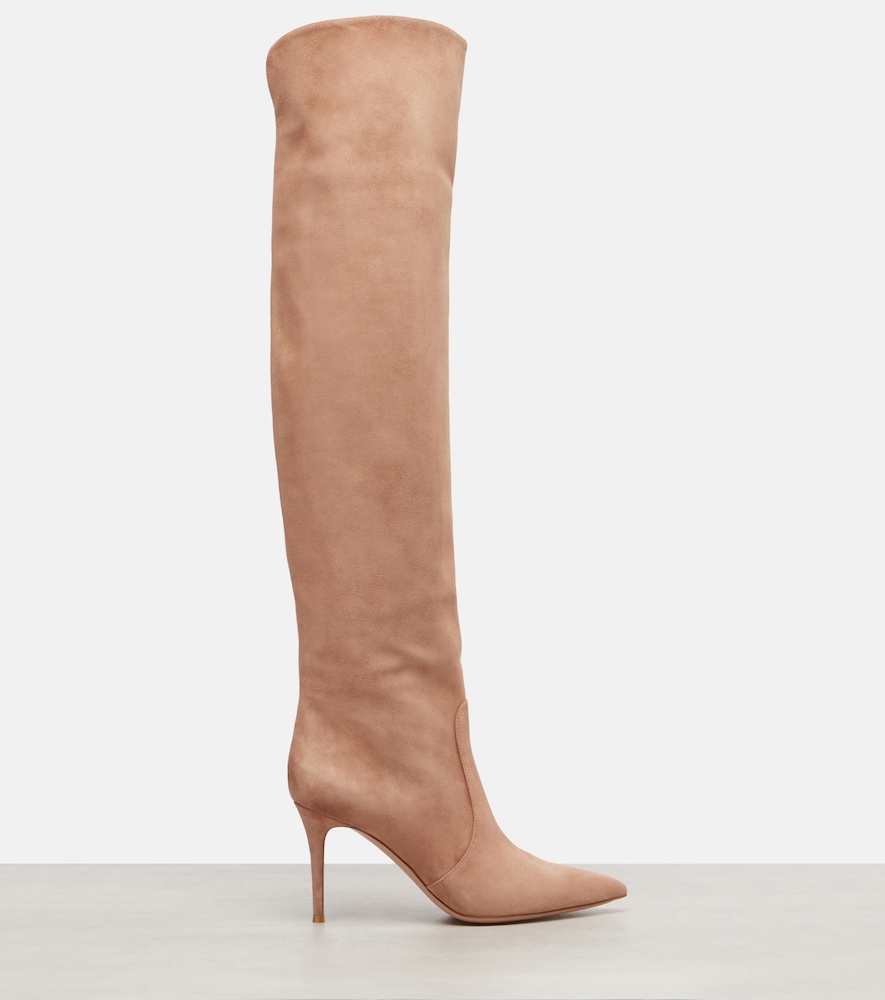  Gianvito Rossi Gianvito Rossi Stiefel Hansen 85 Aus Leder 