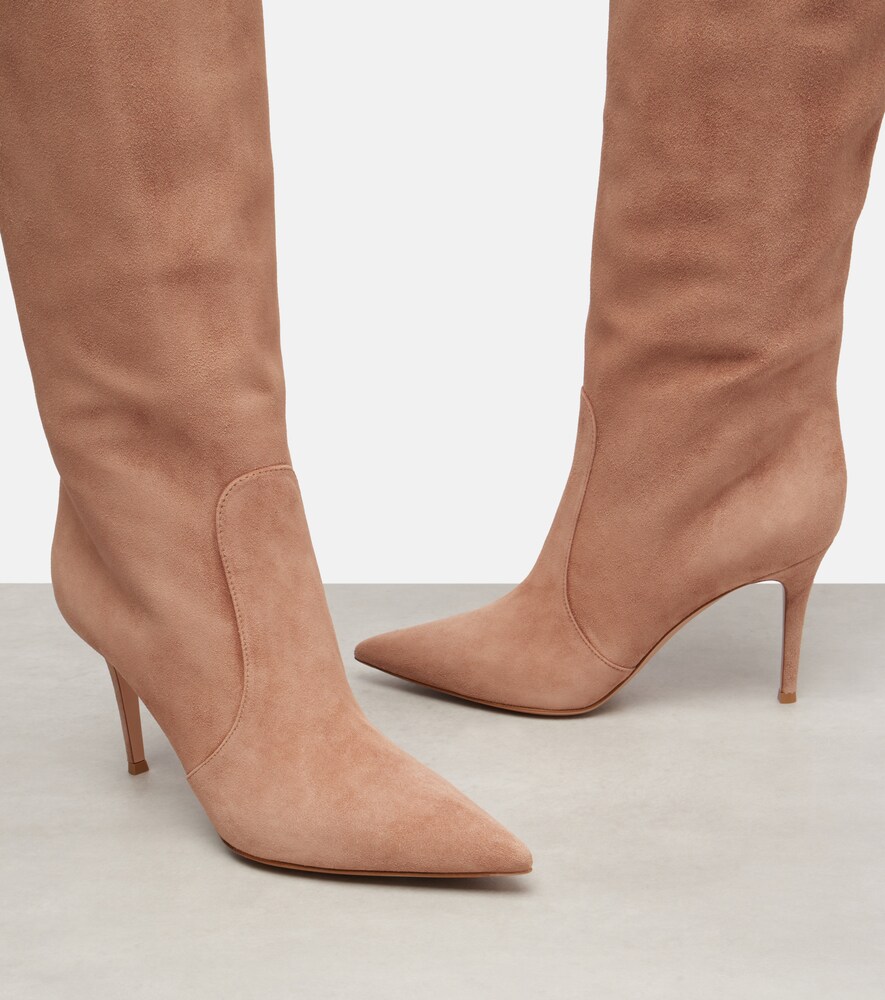  Gianvito Rossi Gianvito Rossi Stiefel Hansen 85 Aus Leder 