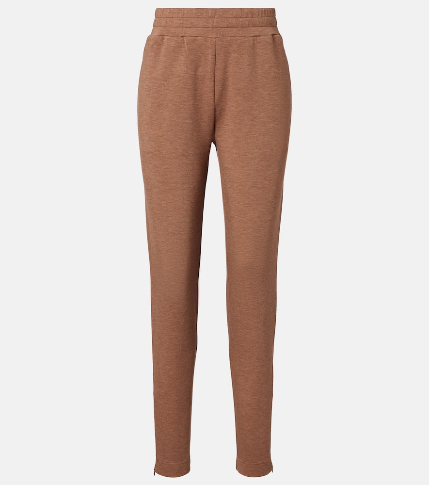 Varley The Slim Zip 29.5 Sweatpants In Brown