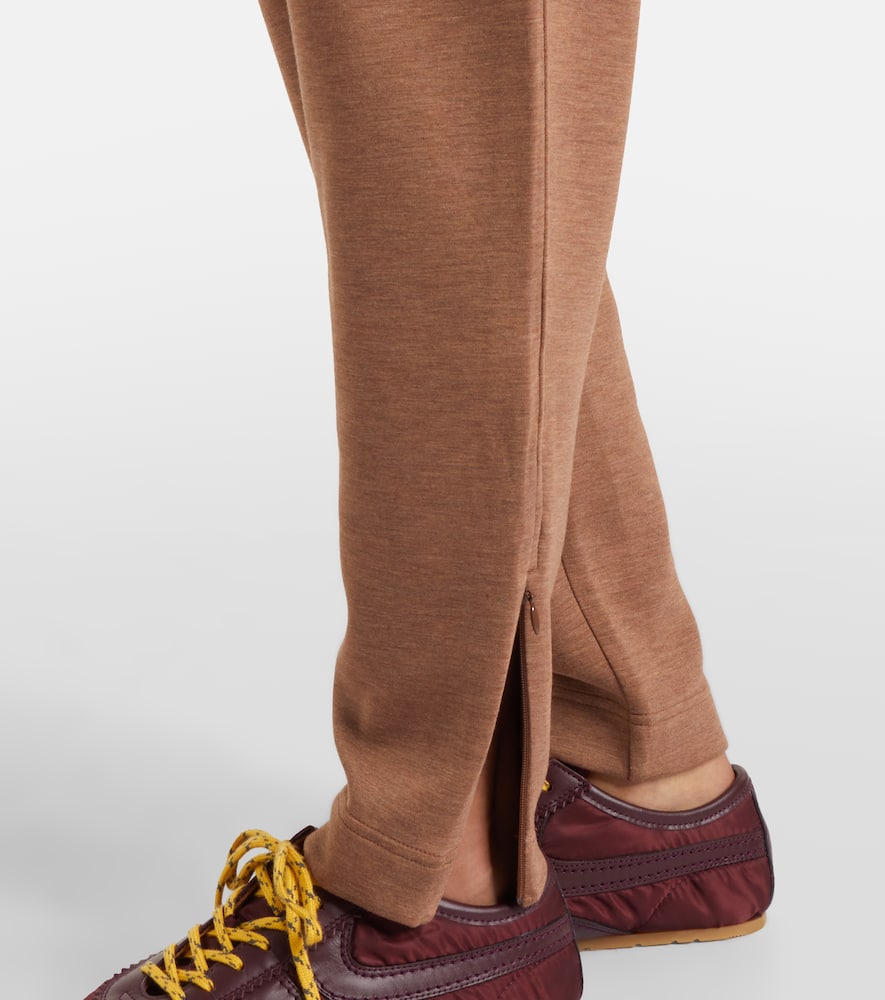Varley The Slim Zip 29.5 Sweatpants In Brown