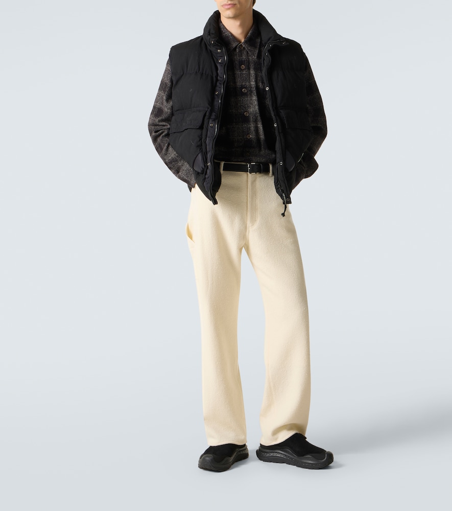 Hoka Ora Primo Ext Rubber-trimmed Suede Slip-on Sneakers In Black