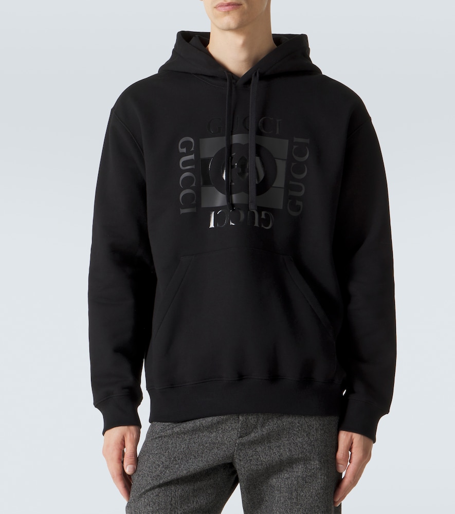 Logo Cotton Jersey Hoodie