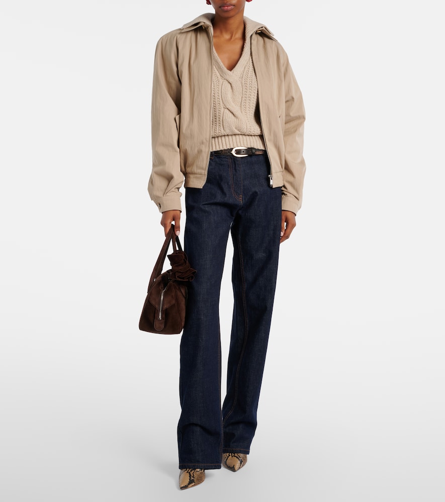 Magda Butrym Cotton-blend blouson jacket