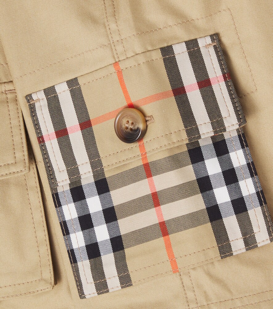  Burberry Kids Burberry Kids Shorts Burberry Check Aus Baumwoll-twill 